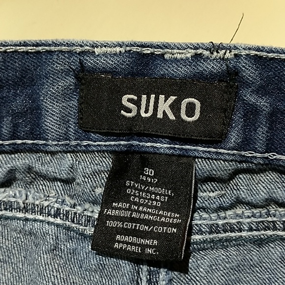 Suko Mens Blue Jeans Sz 30 - Picture 3 of 7